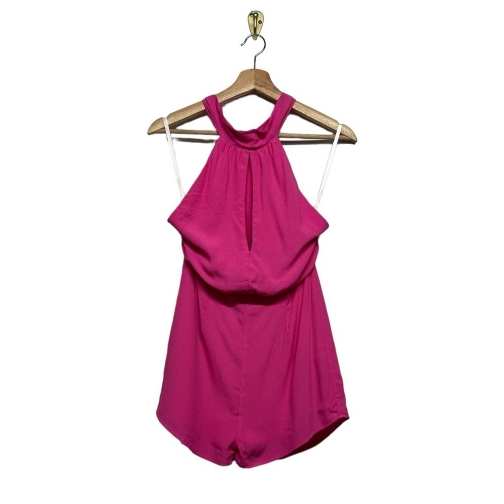 BY THE WAY. Ezra Keyhole Romper Pink S - Picture 5 of 11